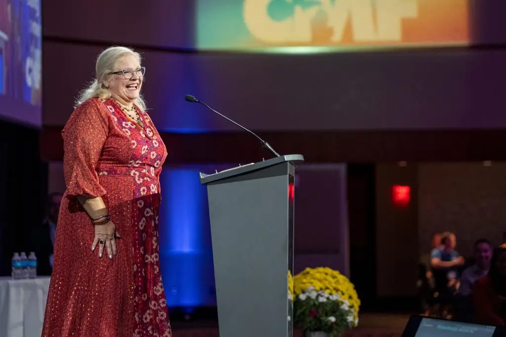 As of 2025, the Community Philanthropy Award has been renamed to The Dorothy A. Johnson Community Philanthropy Award in honor of our founding CEO and a Michigan philanthropy champion, Dottie Johnson! Dottie's servant leadership has spanned decades, touching countless organizations and the lives of so many people. [NEED PHOTO]